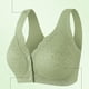 thumbnail image 3 of HongQid Front Closure Bra for Women Seamless Straps Bralettes Everyday Basic Sleeping Bras, 3 of 8
