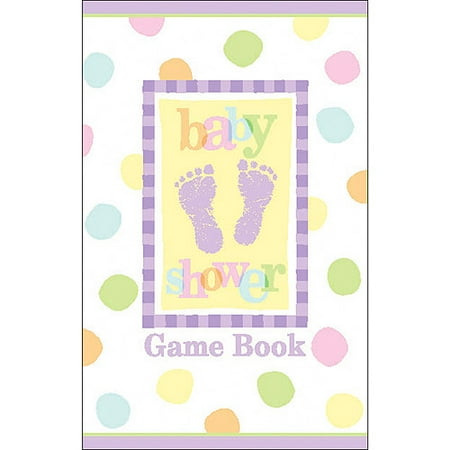 Baby Shower Game Book Baby Steps Walmart Com