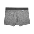 thumbnail image 4 of Bóxer Zaga para Hombre, Corto Double Brush Multicolor Verde 3 Piezas Talla M, 4 of 4