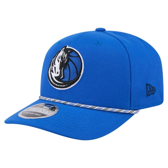Men's New Era Blue Dallas Mavericks Rope 9SEVENTY Adjustable Hat