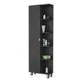 thumbnail image 6 of Miekor Furniture Los Angeles Linen Cabinet, Five Shelves, One Cabinet, Divisions W4US8736, 6 of 7