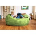 thumbnail image 5 of Lumaland 6ft Large Bean Bag Chair with Microsuede Washable Cover, Light Green, 5 of 6
