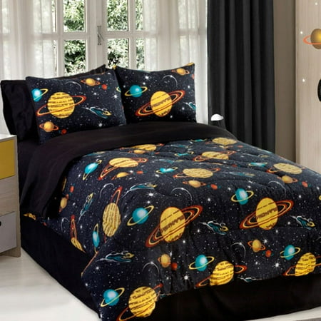 space galaxy comforter sham set rocket star bedding space galaxy comforter sham set rocket star bedding