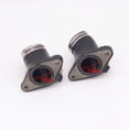 thumbnail image 3 of Bota De Junta De Colector De Admisión De Carburador De 2 Piezas, Admisión De Brida De Goma De Carburador Para Yamaha V Star XVS650, XVS400 (1998-2016) Macarena Colector de admisión del carburador, 3 of 7