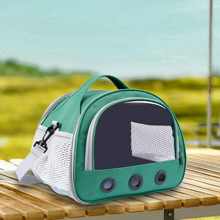 Mlkoz Storage Trunks & Bag Clearance  Bird Travel Carrier Bag Bird Travel Cage Portable Breathable Shoulder Bag Foldable Bird Bag For Small Parrots Hamsters  Women Gifts