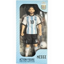 Sockers Messi Argentina Action Figure, 12 in, PVC, 3 Star WC