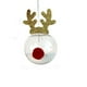 thumbnail image 1 of Espejo de fiesta de Navidad con cuerno, decoración para árbol de Navidad, colgante, 1 of 3