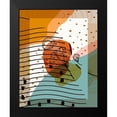 thumbnail image 2 of Bolokofsky, Ronald 15x18 Black Modern Framed Museum Art Print Titled - Abstract Shapes 700A, 2 of 5