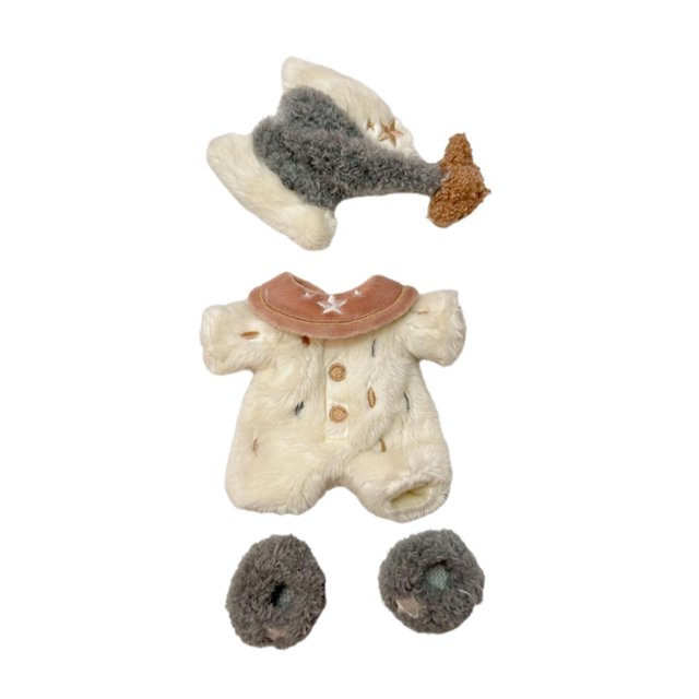 Ropa de muñeca de felpa Baoblaze 17cm Estilo A