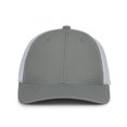 thumbnail image 2 of Outdoor Cap MB2020PF Moisture Wicking Polyester Front Panels-Light Grey/White, 2 of 8