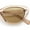 All Beige, variant on Womens Retro Classic Minimal Mod Thick Plastic Cat Eye Sunglasses All Beige