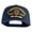 Navy, variant on 1st Infantry Division Vietnam Veteran Patched Solid Cotton Twill 5 panel Mesh Back Cap - Black OSFM