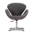 thumbnail image 4 of Ceets Raspberry Contemporary Adjustable Swivel Chair Grey, 4 of 5