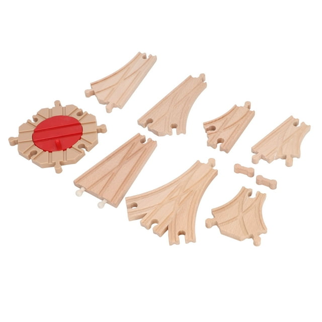 Educational DIY Wooden Track Set Building Toy for Toddlers Kids Expansion Pack