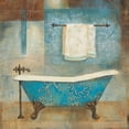 thumbnail image 2 of Robinson, Carol 15x15 Gold Ornate Wood Framed with Double Matting Museum Art Print Titled - Aqua Spa II, 2 of 4