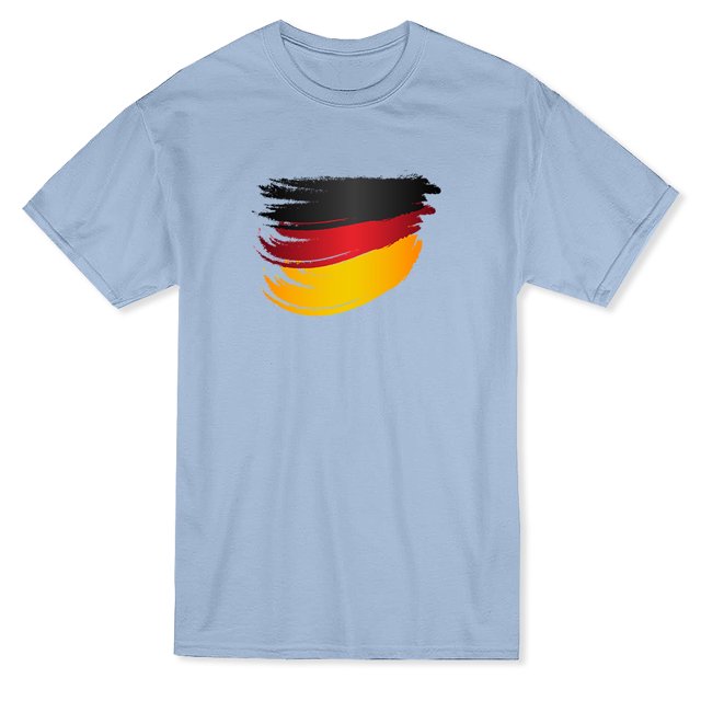 Germany Flag Stroke Men's T-shirt