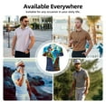 thumbnail image 6 of Lsque Scooby-Doo Pattern Golf Shirts for Men Dry Fit Print Moisture Wicking Performance Short Sleeve Polo Shirt-4X-Large, 6 of 7