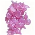 thumbnail image 2 of Luminous Sea Figurines Colorful Seashell Sea Star Seashell Stones For Fish Tank Garden Vase Fillers And Beach Theme Decoration, 2 of 7