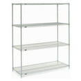 thumbnail image 3 of Nexel Industries 24607EP Epoxy Starter Shelf Unit- Silver - 24 x 60 x 74 in., 3 of 7