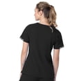 thumbnail image 3 of Urbane Impulse Women's Modern Tailored Fit Extreme Stretch V-Neck Scrub Top 9108LKA, 3 of 4