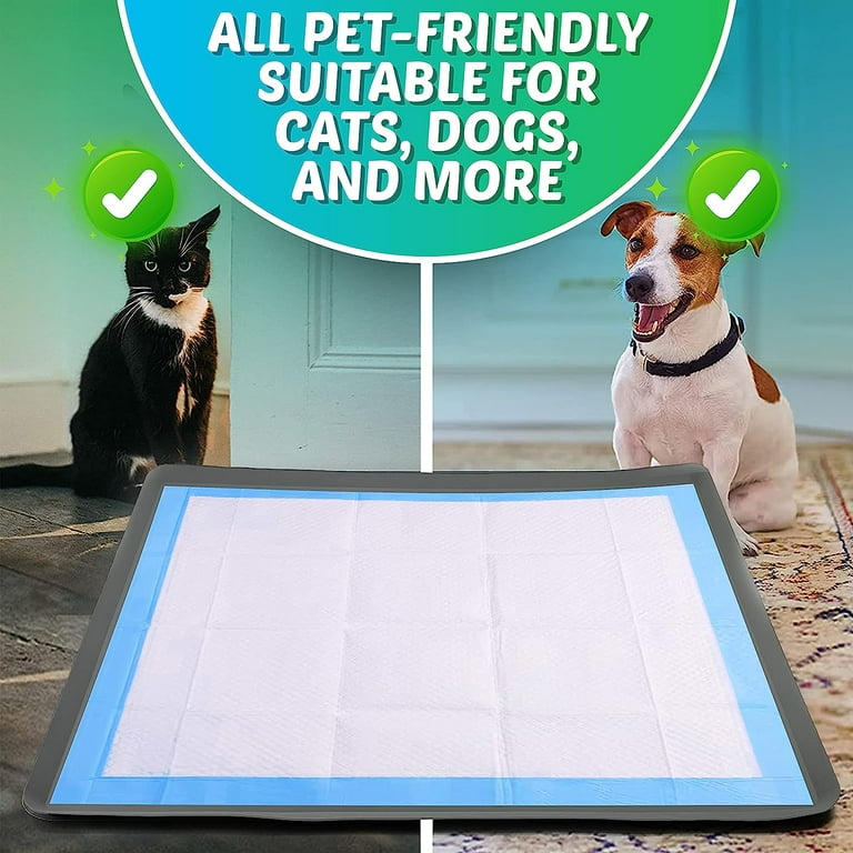 Skywin Dog Pad Holder Tray 28x34 in 1 Pack No Spill Pee Pad