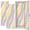 Color 1, variant on Boho 2 Pcs School Locker Magnetic Wallpaper 12" x 36" Pastel Striped Lavender Yellow candy Reusable Removable Locker Accessories Back to School Supplies