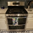 thumbnail image 3 of Boston Terrier Spring Path Kitchen Towel, 3 of 5
