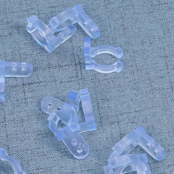 GETAJGHSD LED Rope Light Holder Clips Transparent for Outdoor and Patio 10Pcs
