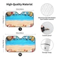 thumbnail image 3 of Disketp Windshield Sun Shade, Car Sun Shade For Front Window Boards And Beach Sunshades Sun Visor Protector Blocks Uv Rays Foldable, 3 of 9