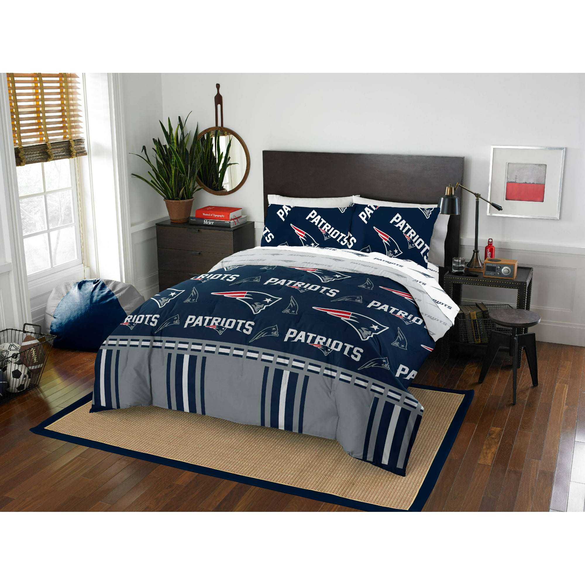 New NFL New England Patriots Bed Set Football Team Comforter Sheet Set, Twin 190604066158 eBay