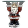 thumbnail image 3 of Adorno de resina para mesa navideña con tapa de cristal escultural de Papá Noel, sala de estar para el hogar de Navidad S, 3 of 4
