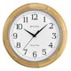 thumbnail image 1 of Reloj de pared Bulova C5005 de madera con ajuste atómico y funcionamiento a pilas, 1 of 7