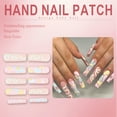 thumbnail image 3 of RAGUPEL 24Pcs Glue on Nails for Women,Colorful Flower Pattern Square Press on Nails,Glossy Best Press on Nails,Long Press on Nails for Daily Life,Photo Shoots,Dating and Gatherings,Style1, 3 of 7