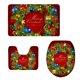 thumbnail image 4 of Set De Alfombras De Baño 3pcs - Absorbente Antideslizante Bathrug, De Felpa Aseo Alfombras De Baño Alfombra - Perfecto Para Decoración De Baoblaze Juego de alfombras de baño Nopslip, 4 of 6
