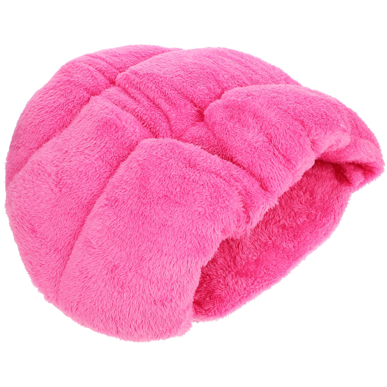 TITINICE Small Pet Bed Round Cloth Pink Indoor Pet Bed for Winter Use 1 Set