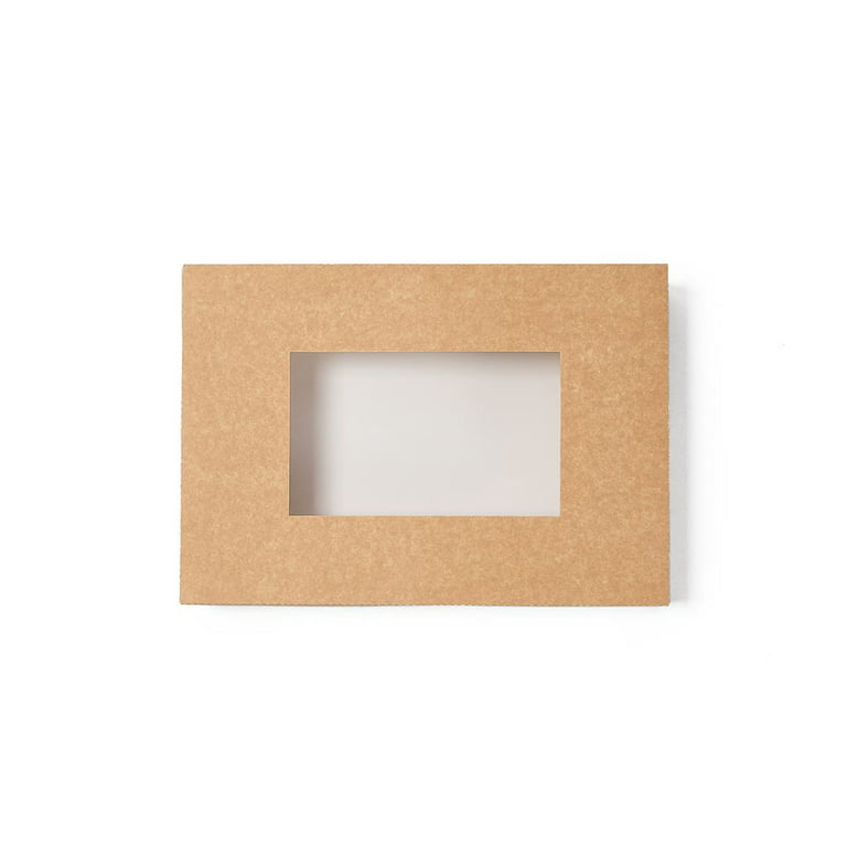 Cater Tek Rectangle White and Brown Paper Catering Tray - with Cover - 20  x 11 3/4 x 3 1/4 - 10 count box