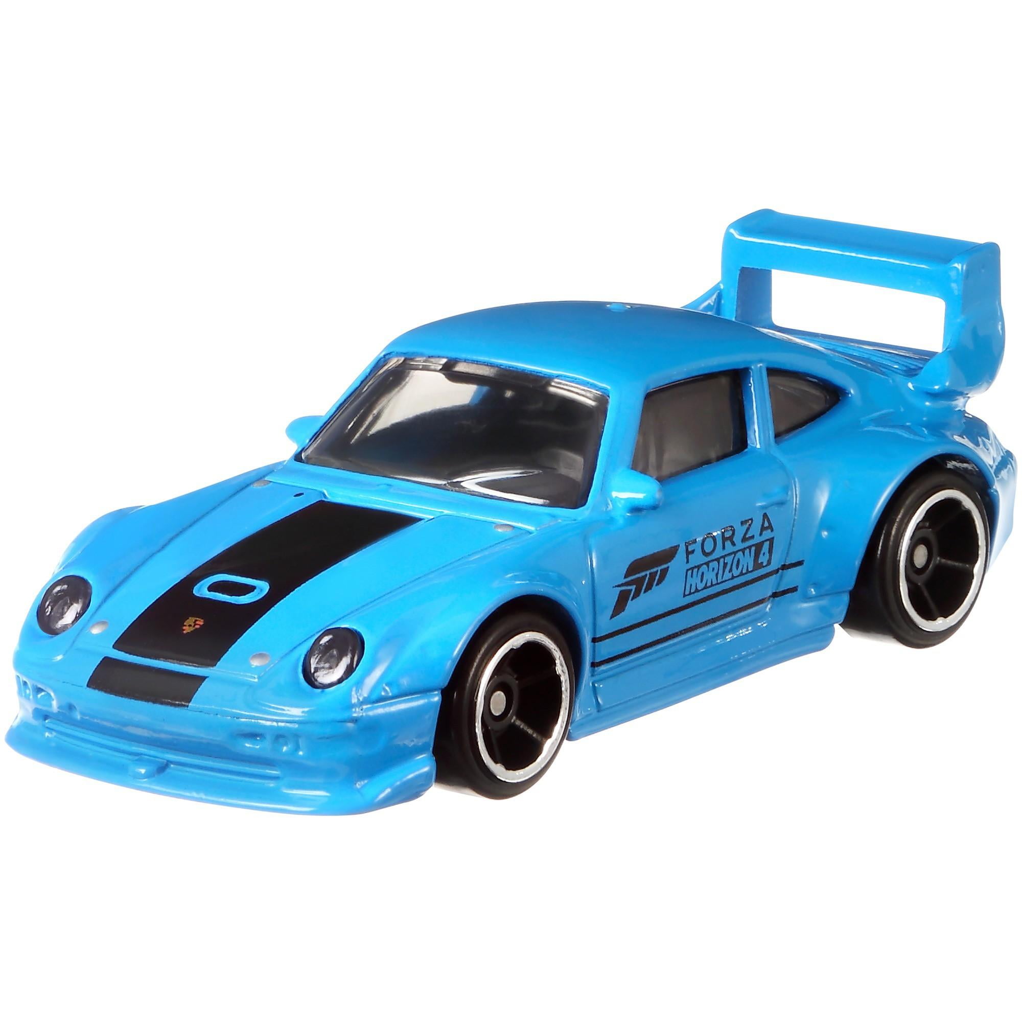  Hot Wheels Forza Horizon 4 Porsche 911 GT2 [993] 6/6, Blue :  Toys & Games