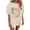 Beige#10086, variant on BOOMNY Women's T-Shirts Short Sleeve Tshirts for Women Crew Neck Floral Graphic Breathable Summer Tee Shirt