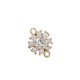 thumbnail image 1 of Qarigey Collar con colgante de flor de diamantes de imitación, adorno DIY, colgantes delicados a la moda, joyería artesanal para con horquilla Ropa, zapatos y accesorios Miscelánea Tipo 1 Qarigey AP015711-01, 1 of 6