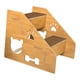 thumbnail image 3 of Escalera de madera para perros, portátil, versátil y ligera, para perros mayores. 2 capas, 3 of 8