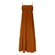 thumbnail image 5 of Vestido largo sin mangas de verano con tirantes finos y ribetes en contraste para mujer, 5 of 5