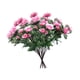 thumbnail image 3 of 4 paquetes de flores artificiales para decoración de rododendros para exteriores. Rosa, 3 of 9
