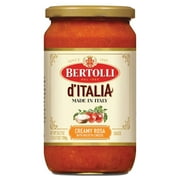 Bertolli d'Italia Creamy Rosa Pasta Sauce, Italian Spaghetti Sauce, 24.7 oz