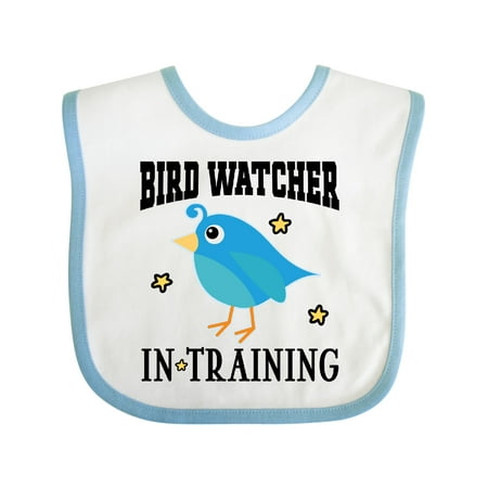 

Inktastic Birdwatcher in Training Gift Baby Boy or Baby Girl Bib