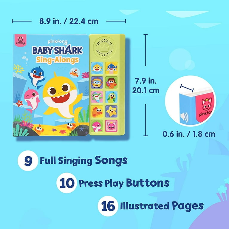 Pinkfong Baby Shark Sing Alongs Sound Book Walmart Exclusive