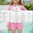 thumbnail image 3 of Cowsor 8-15 Years Girls Two Piece Swimsuit Two Piece Bathing Suit Comfortable Kids Swimwear with Cute Design for Beach Pool and Summer Activities, 3 of 6