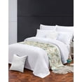thumbnail image 3 of Xipuska Vintage Summer Botanical Bed Runners for Twin Size Bed, Decorative Bed Throws for Foot of Bed, Retro Birds Leaves Bed Runner Sofa Throw Bedding Scarf Protector Slipcover for Bedroom/Hotel, 3 of 6