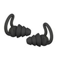 thumbnail image 4 of Workhe  Sleeping Earplugs Silicone Earbuds Noise Reduction Sleeping Earplug Reusable Earplugs for Office Home, Black, 3 Layers, 4 of 9