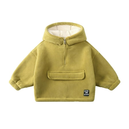 

Ydojg Kids Toddler Fashion Tops Children S Autumn Children S Hoodie Boys Girls Hooded And Jacket Loose Winter Thickened Outdoor Wear Sweatshirt For 6-7 Years