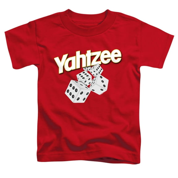 Yahtzee Tumbling Dice S/S Toddler T-Shirt Red